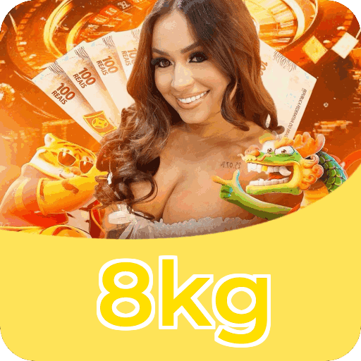 Números do app 8kg em material de marketing — ilustração, não auditoria
